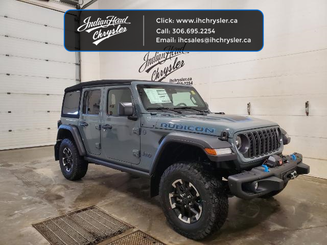 2024 Jeep Wrangler 4xe Rubicon (Stk: 3124) in Indian Head - Image 1 of 60