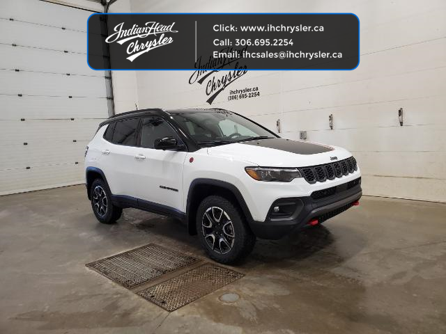 2024 Jeep Compass Trailhawk (Stk: 4824) in Indian Head - Image 1 of 60