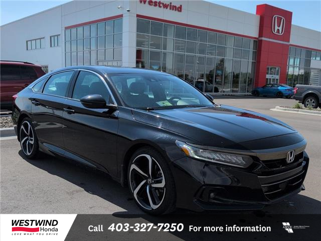 2021 Honda Accord Sport 1.5T (Stk: 4131B) in Lethbridge - Image 1 of 24