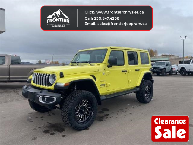 2024 Jeep Wrangler Sahara (Stk: T9653) in Smithers - Image 1 of 29