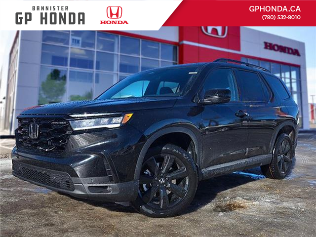 2025 Honda Pilot Black Edition (Stk: H56-7106) in Grande Prairie - Image 1 of 33