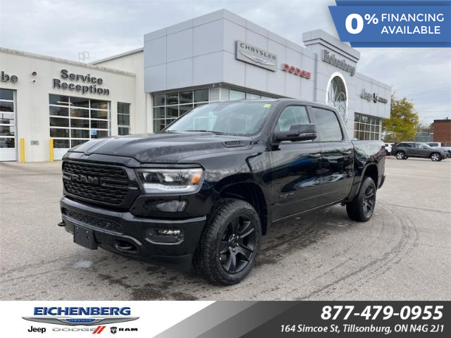 2023 RAM 1500 Big Horn (Stk: 23-092) in Tillsonburg - Image 1 of 23