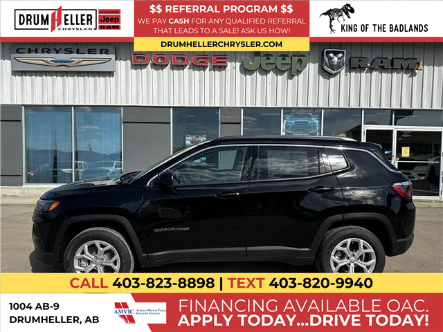 2024 Jeep Compass North (Stk: 27670) in Drumheller, - Image 1 of 25