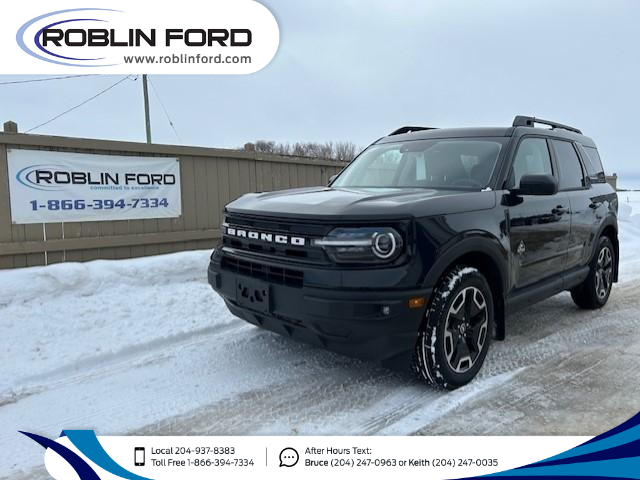 2023 Ford Bronco Sport Outer Banks (Stk: 8806) in Roblin - Image 1 of 26