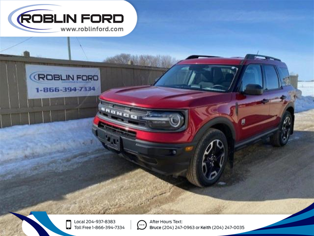 2021 Ford Bronco Sport Big Bend (Stk: F5FPCE) in Roblin - Image 1 of 25