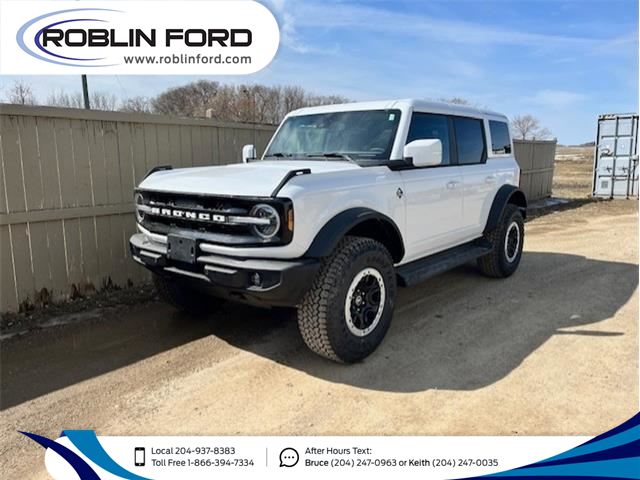 2025 Ford Bronco Outer Banks (Stk: 9100) in Roblin - Image 1 of 23