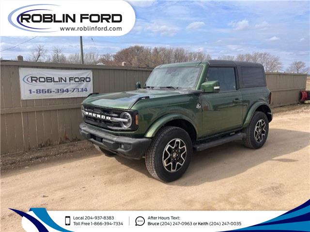 2023 Ford Bronco  (Stk: 8839) in Roblin - Image 1 of 17