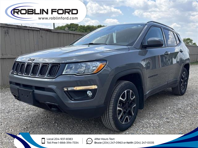 2021 Jeep Compass Sport (Stk: F676NV) in Roblin - Image 1 of 4