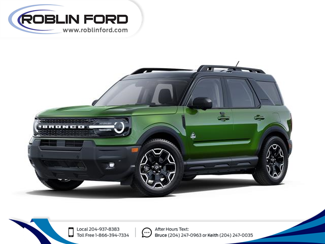 2025 Ford Bronco Sport Outer Banks in Roblin - Image 1 of 7