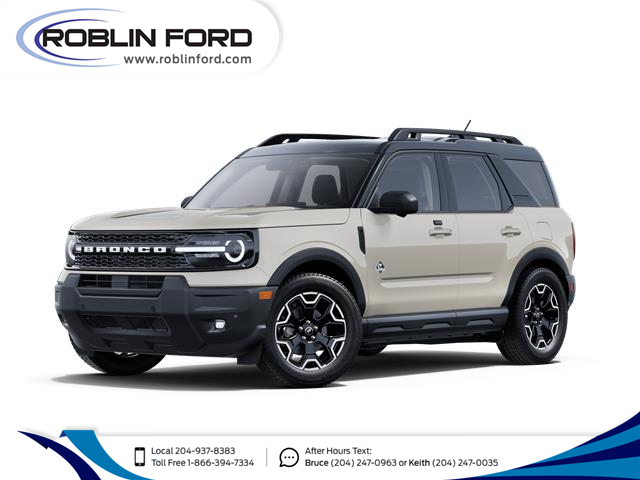 2025 Ford Bronco Sport Outer Banks in Roblin - Image 1 of 7