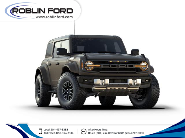 2025 Ford Bronco Raptor (Stk: 9254) in Roblin - Image 4 of 7