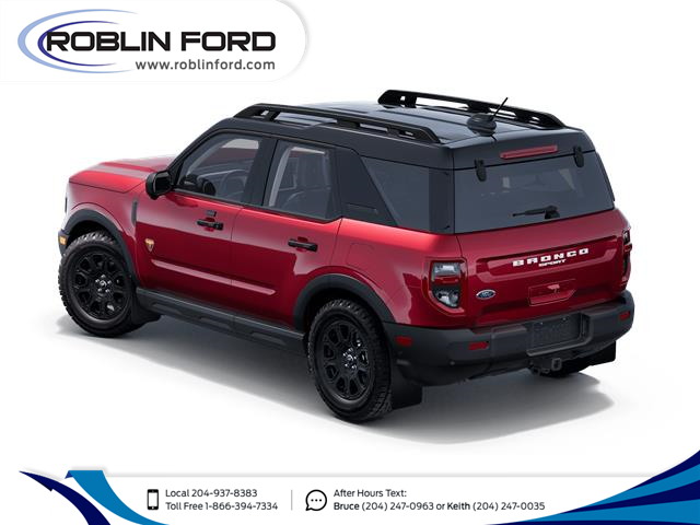 2025 Ford Bronco Sport Badlands (Stk: 9317) in Roblin - Image 2 of 7
