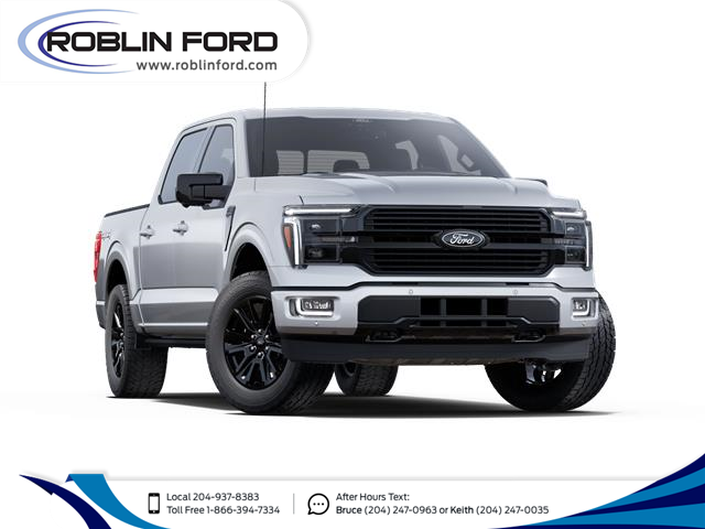 2025 Ford F-150 Platinum (Stk: 9307) in Roblin - Image 4 of 7