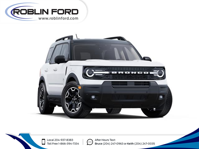 2025 Ford Bronco Sport Outer Banks (Stk: 9311) in Roblin - Image 4 of 7