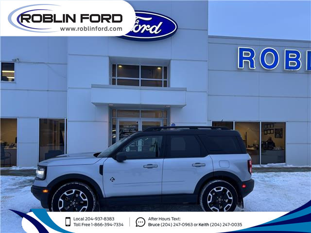 2023 Ford Bronco Sport Outer Banks (Stk: F78715) in Roblin - Image 1 of 4