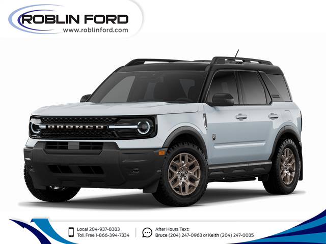 2026 Ford Bronco Sport Big Bend (Stk: 9344) in Roblin - Image 1 of 7
