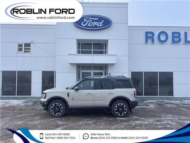 2024 Ford Bronco Sport Outer Banks (Stk: F7AED1) in Roblin - Image 1 of 4