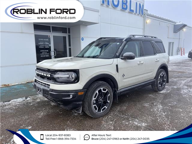 2024 Ford Bronco Sport Outer Banks (Stk: F7AED1) in Roblin - Image 2 of 4