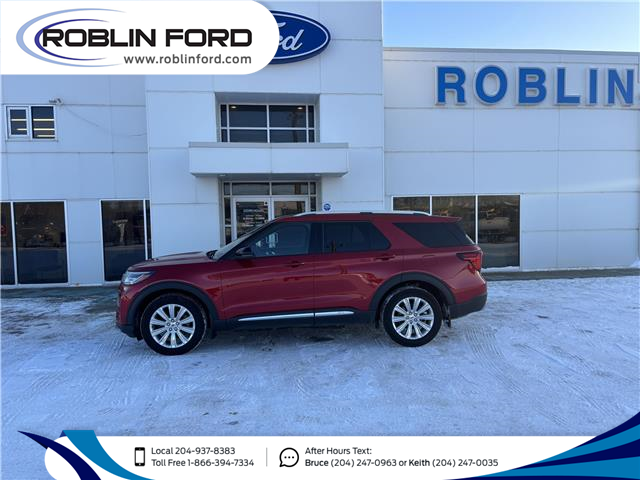 2025 Ford Explorer Platinum (Stk: F7CHHG) in Roblin - Image 1 of 3
