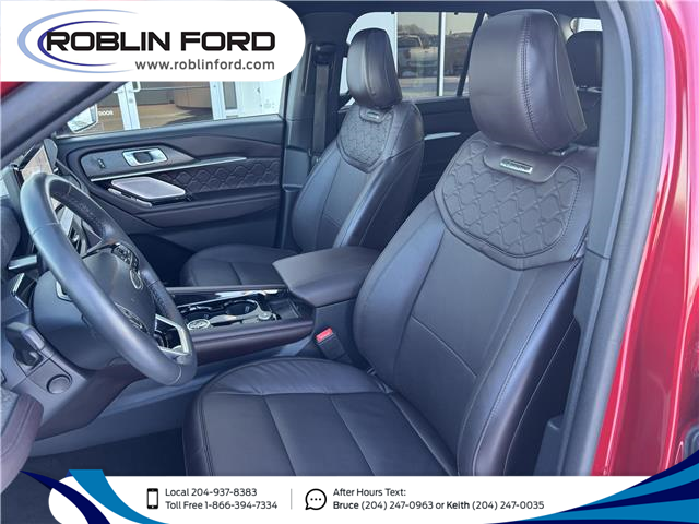 2025 Ford Explorer Platinum (Stk: F7CHHG) in Roblin - Image 3 of 3