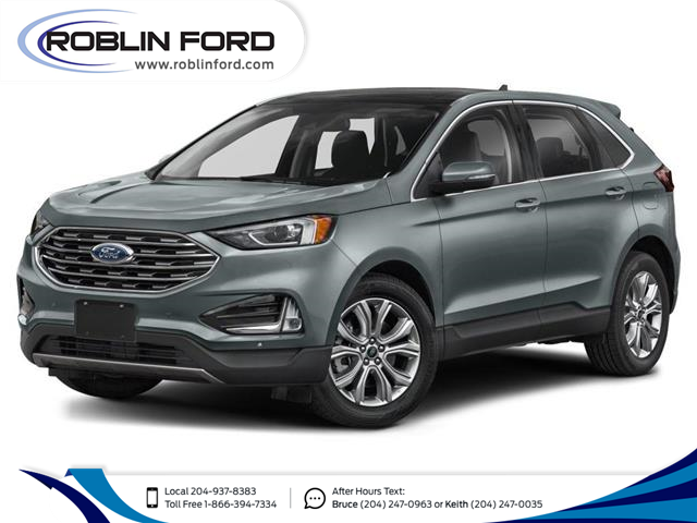 2021 Ford Edge Titanium (Stk: F7CV6X) in Roblin - Image 1 of 9