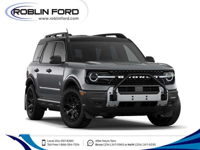 2026 Ford Bronco Sport Outer Banks (Stk: 0409262) in Roblin - Image 4 of 7