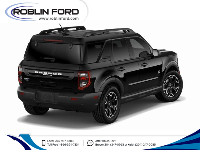 2026 Ford Bronco Sport Outer Banks (Stk: 0411261) in Roblin - Image 3 of 7