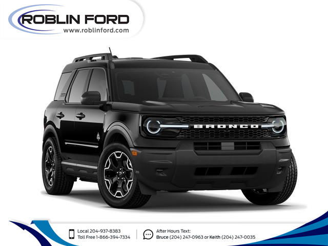 2026 Ford Bronco Sport Outer Banks (Stk: 0411261) in Roblin - Image 4 of 7