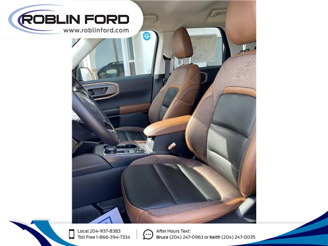 2026 Ford Bronco Sport Outer Banks (Stk: 9342) in Roblin - Image 2 of 2