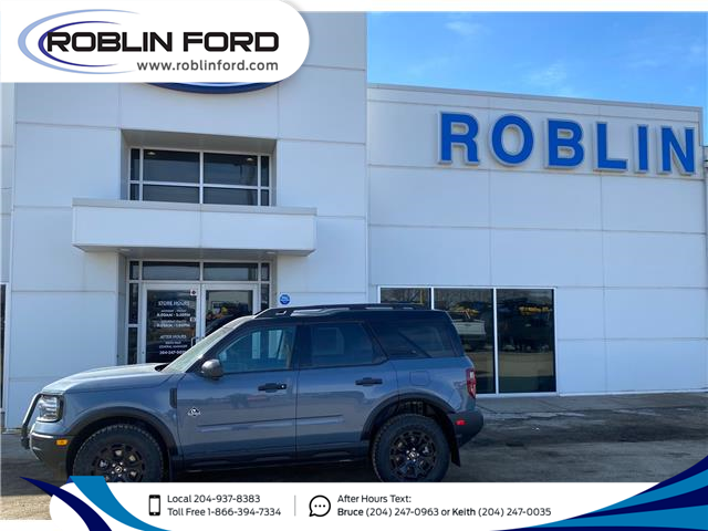 2026 Ford Bronco Sport Outer Banks (Stk: 0317262) in Roblin - Image 1 of 2 2026 Ford Bronco Sport Outer Banks (Stk: 0317262) in Roblin - Image 1 of 2