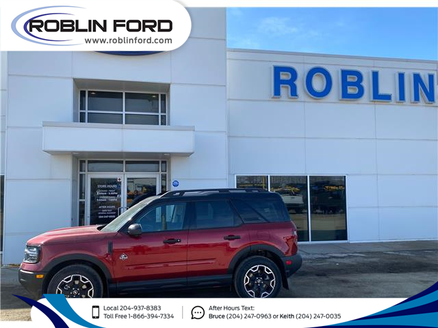 2026 Ford Bronco Sport Outer Banks (Stk: 9339) in Roblin - Image 1 of 2 2026 Ford Bronco Sport Outer Banks (Stk: 9339) in Roblin - Image 1 of 2