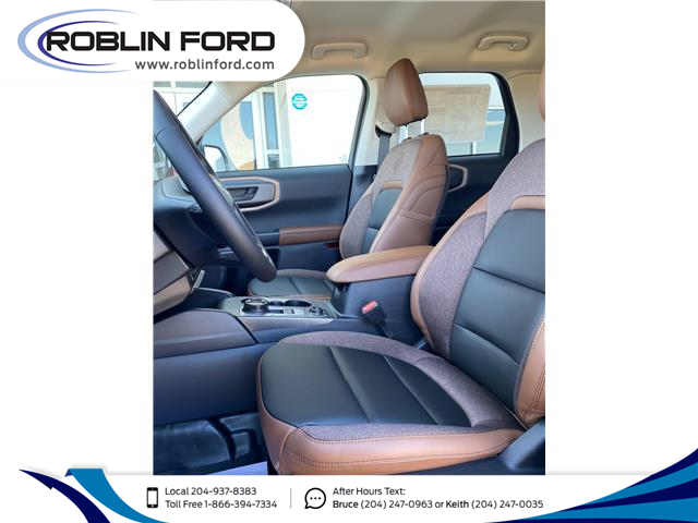 2026 Ford Bronco Sport Outer Banks (Stk: 0409262) in Roblin - Image 2 of 2
