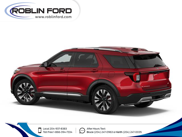 2026 Ford Explorer Platinum (Stk: 0604261) in Roblin - Image 2 of 7