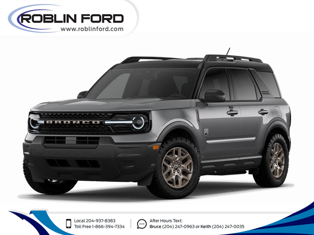 2026 Ford Bronco Sport Big Bend (Stk: 0714263) in Roblin - Image 1 of 7