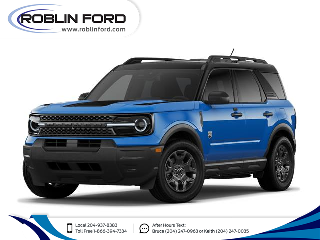 2026 Ford Bronco Sport Big Bend (Stk: 0714264) in Roblin - Image 1 of 7