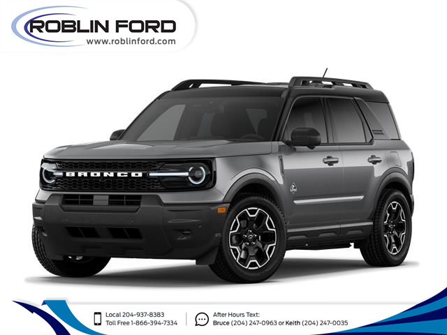 2026 Ford Bronco Sport Outer Banks in Roblin - Image 1 of 6 2026 Ford Bronco Sport Outer Banks in Roblin - Image 1 of 6