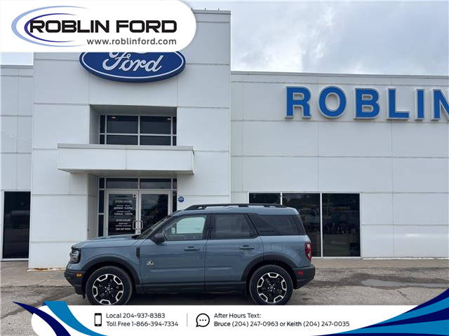 2023 Ford Bronco Sport Outer Banks (Stk: F7KHMR) in Roblin - Image 1 of 4