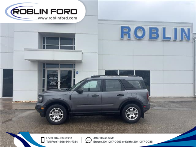 2021 Ford Bronco Sport Base (Stk: F7NACE) in Roblin - Image 1 of 4