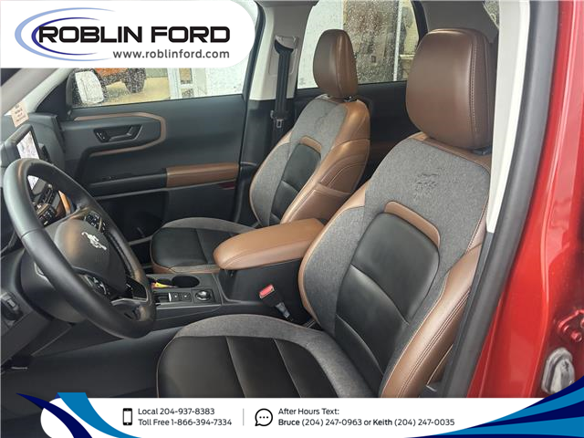 2024 Ford Bronco Sport Outer Banks (Stk: F7P7UG) in Roblin - Image 3 of 4