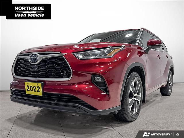 2022 Toyota Highlander Hybrid XLE (Stk: V25543A) in Sault Ste. Marie - Image 1 of 12