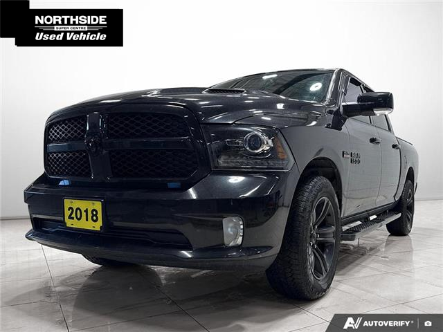 2018 RAM 1500 Sport (Stk: V25571A) in Sault Ste. Marie - Image 1 of 10