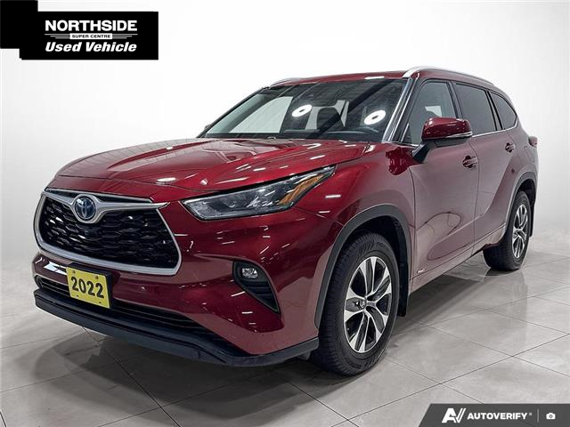 2022 Toyota Highlander Hybrid XLE (Stk: V25543A) in Sault Ste. Marie - Image 1 of 10