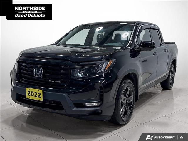 2022 Honda Ridgeline Black Edition (Stk: P9002A) in Sault Ste. Marie - Image 1 of 10