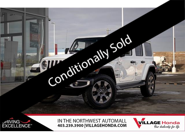 2019 Jeep Wrangler Unlimited Sahara (Stk: TQ0550A) in Calgary - Image 1 of 34