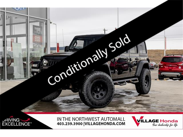 2021 Jeep Wrangler Unlimited Sport (Stk: SQ0855A) in Calgary - Image 1 of 39