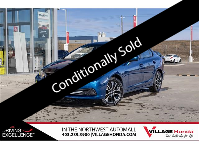 2015 Honda Civic EX (Stk: SQ0951A) in Calgary - Image 1 of 3