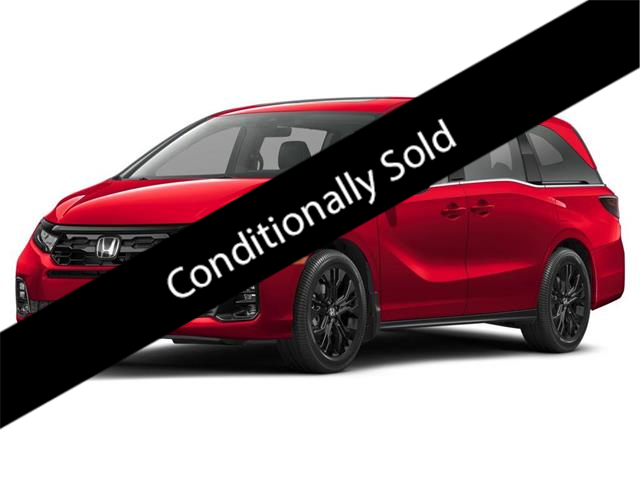 2025 Honda Odyssey Black Edition (Stk: VQ1147) in Calgary - Image 1 of 2