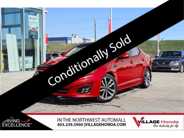 2014 Kia Optima SX Turbo (Stk: CQ1208A) in Calgary - Image 1 of 3