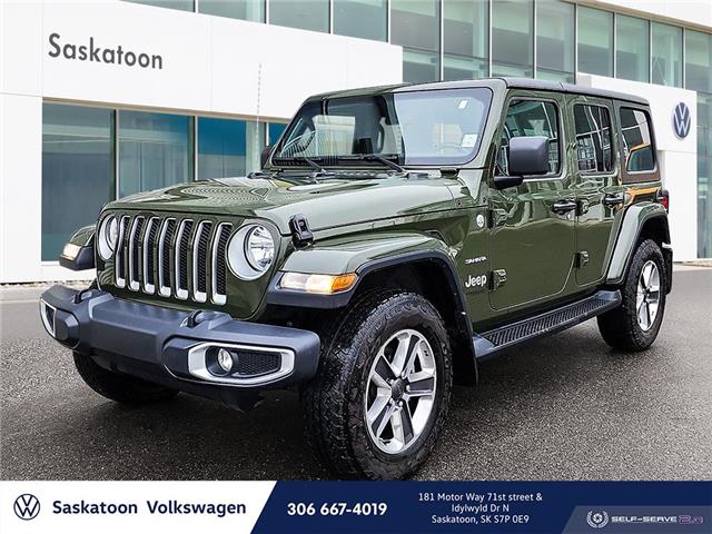 2020 Jeep Wrangler Unlimited Sahara (Stk: F1785) in Saskatoon - Image 1 of 25