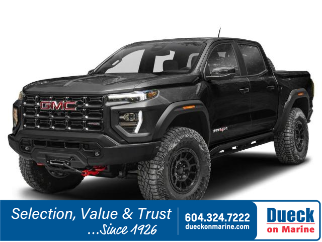 New 2024 GMC Canyon AT4X  - Vancouver - Dueck On Marine